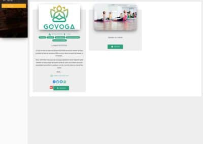 Marketplace GoYoga - Gestion des articles du blog professeur