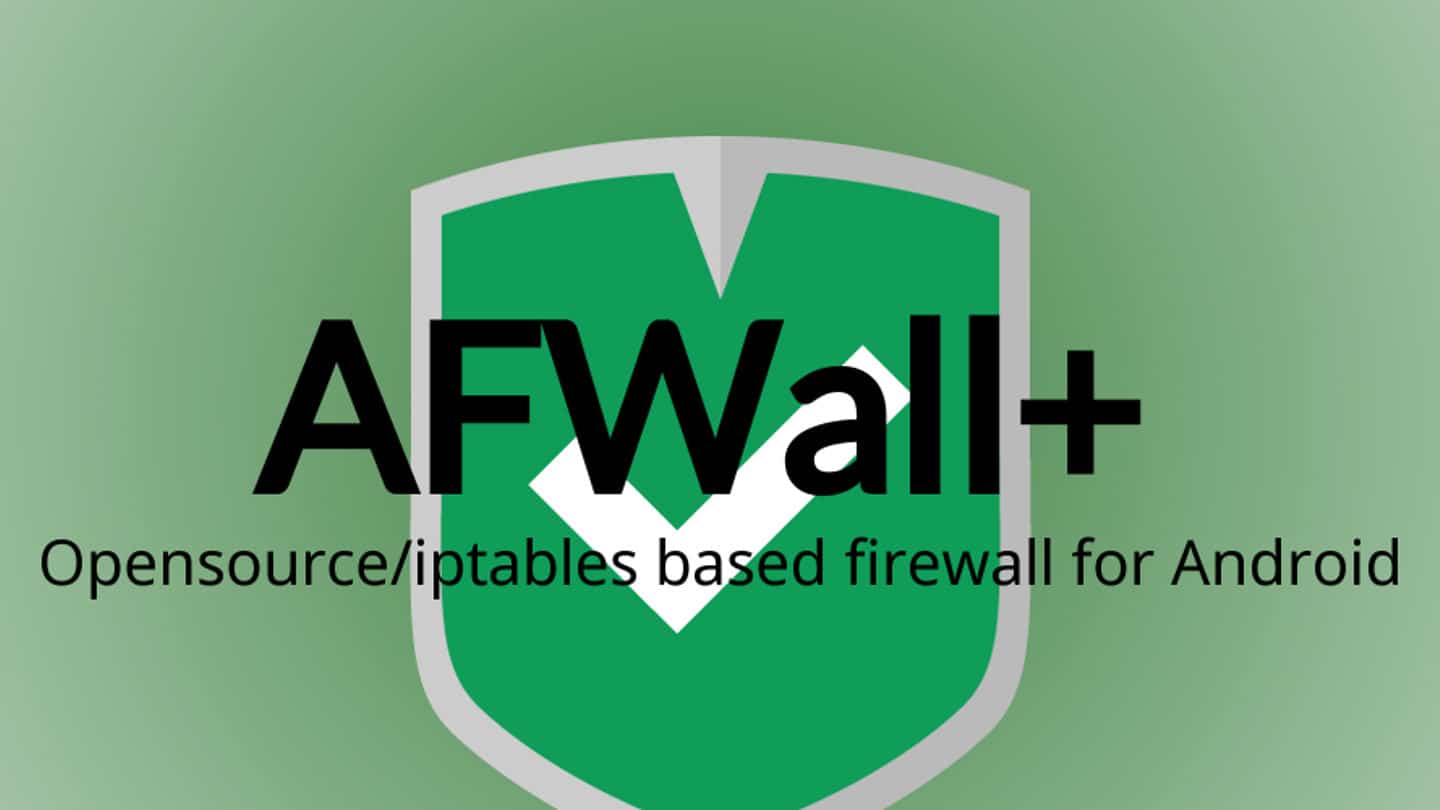 Comment installer AFWall+