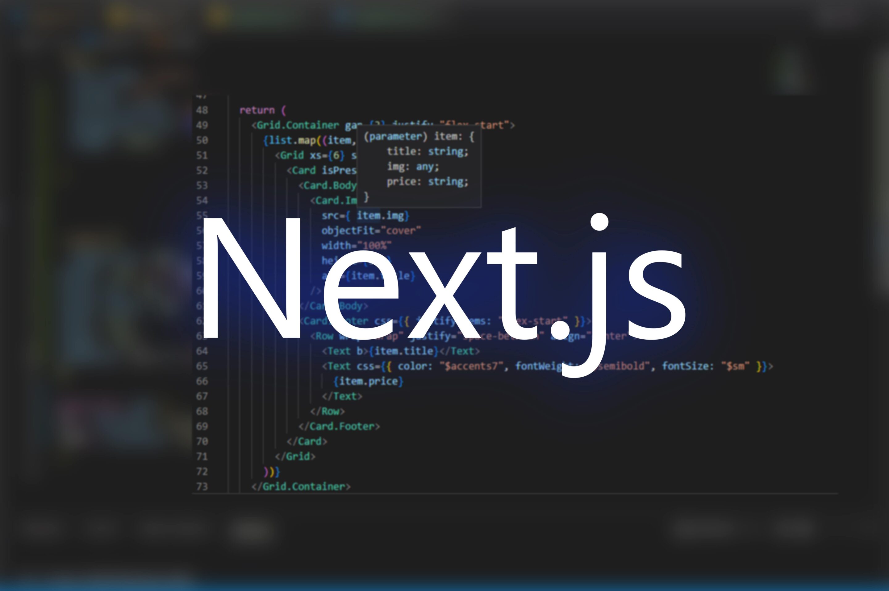 Next.js pour le web<br />
