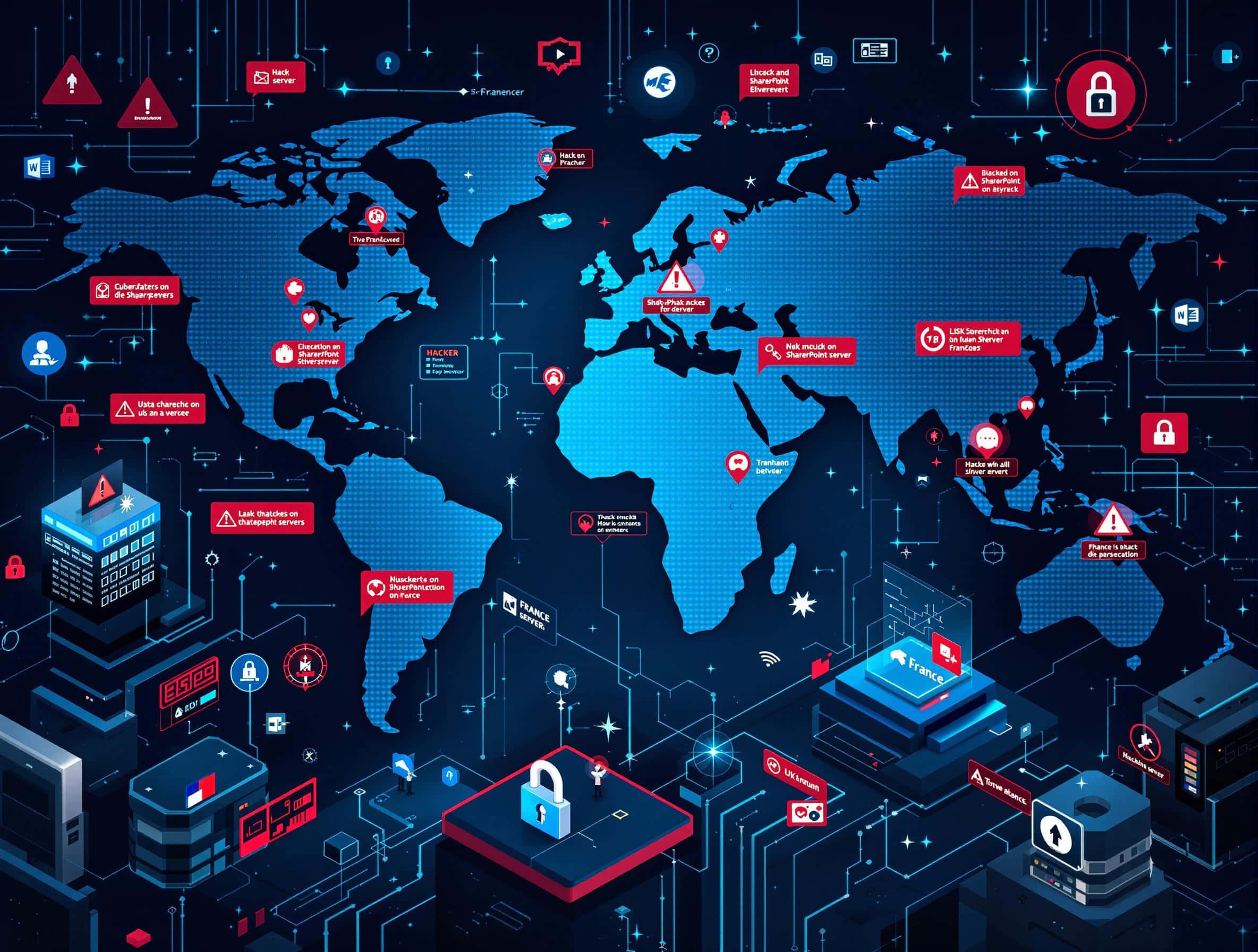 Cyberattaque mondiale sur SharePoint : l'urgence de la souveraineté numérique française