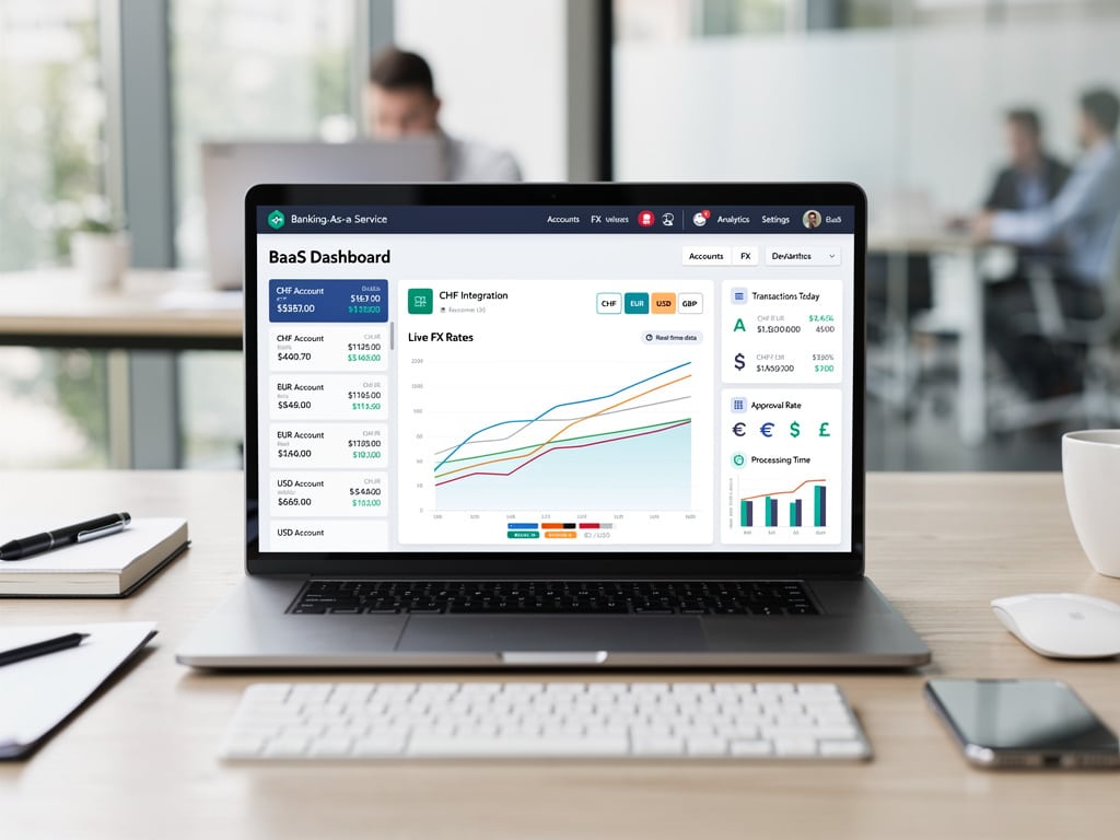 Intégration technique du franc suisse et gestion multi-devises dans le BaaS