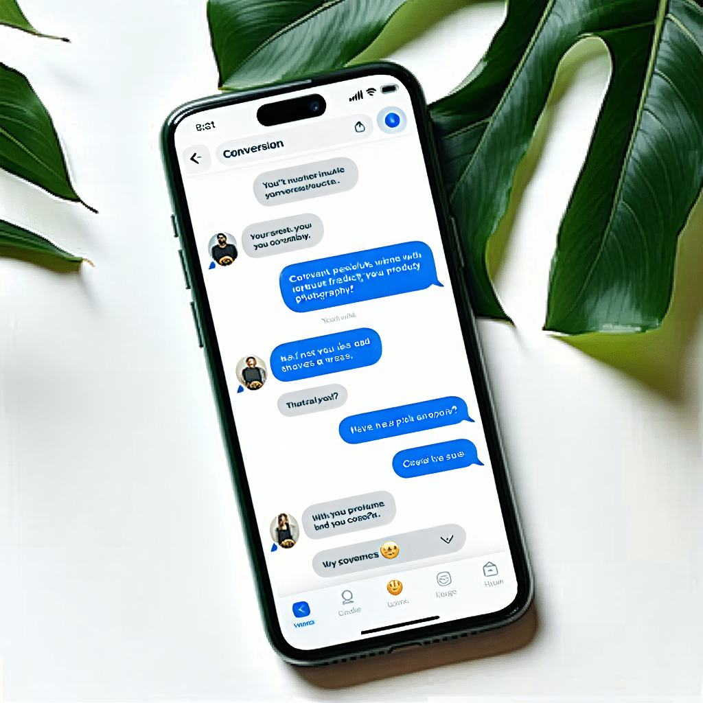 Interface de commerce conversationnel avec chatbot intelligent pour le shopping en ligne