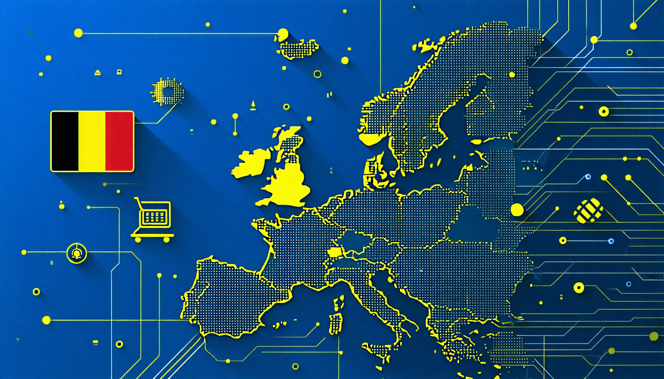 Modern-European-e-commerce-technology-concept-digital-sovereignty-illustration-open-source-software-symbols-Belgian-flag-colors-subtly-integrated-professional-business-photography-clean-minimalist-design-high-quality-4k-no-text-or-numbers