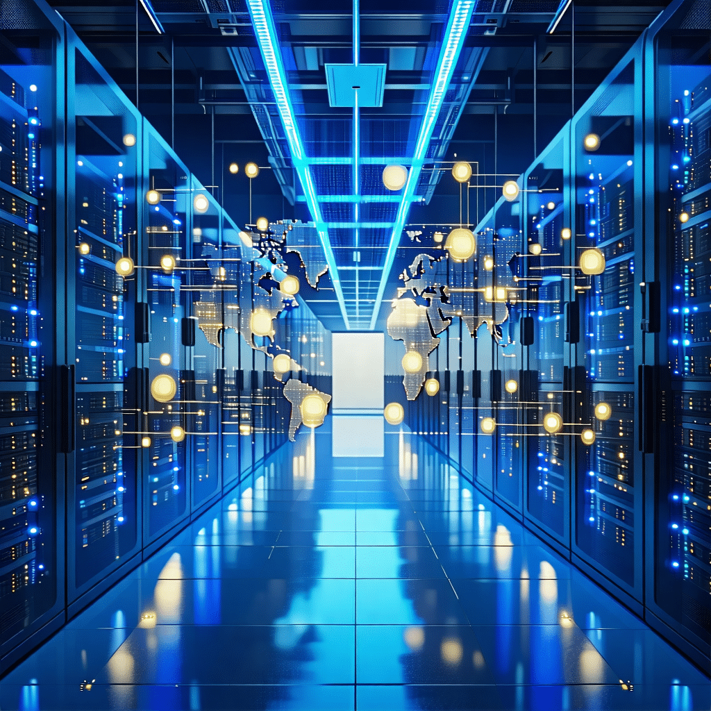 Infrastructure cloud européenne garantissant la souveraineté des données