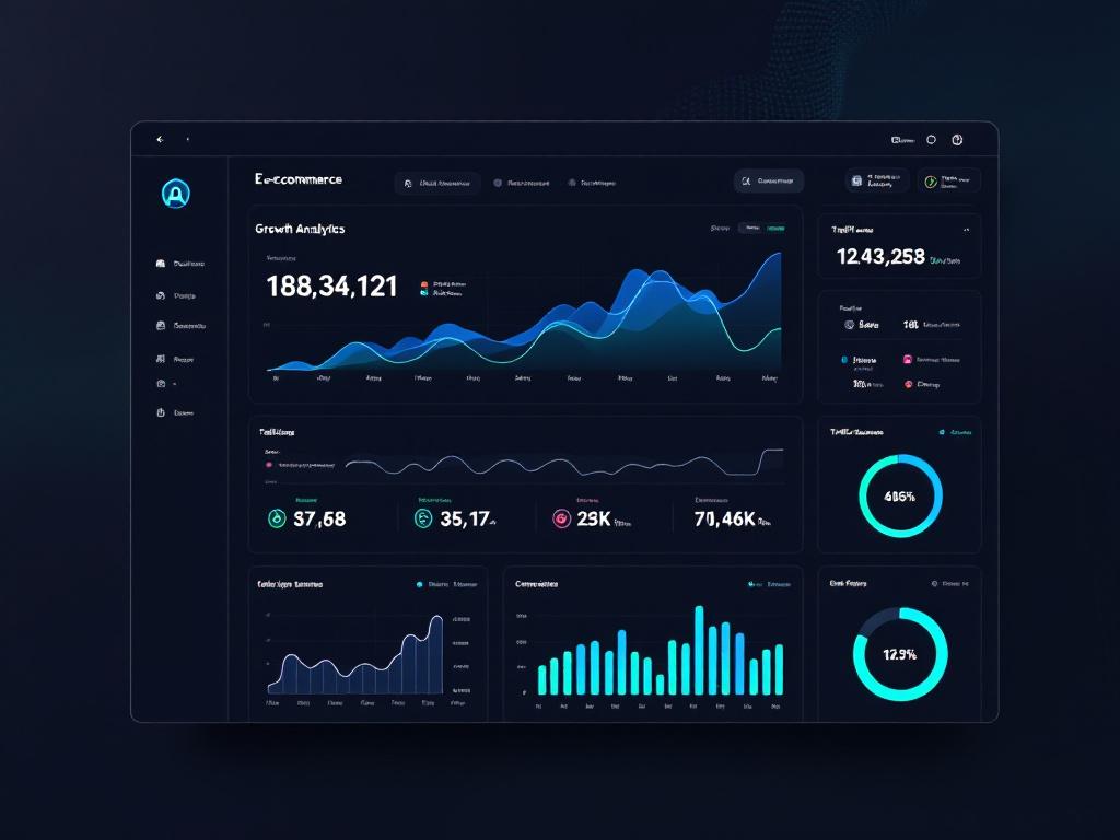 Tableau de bord analytique mesurant l'impact des optimisations sur les conversions