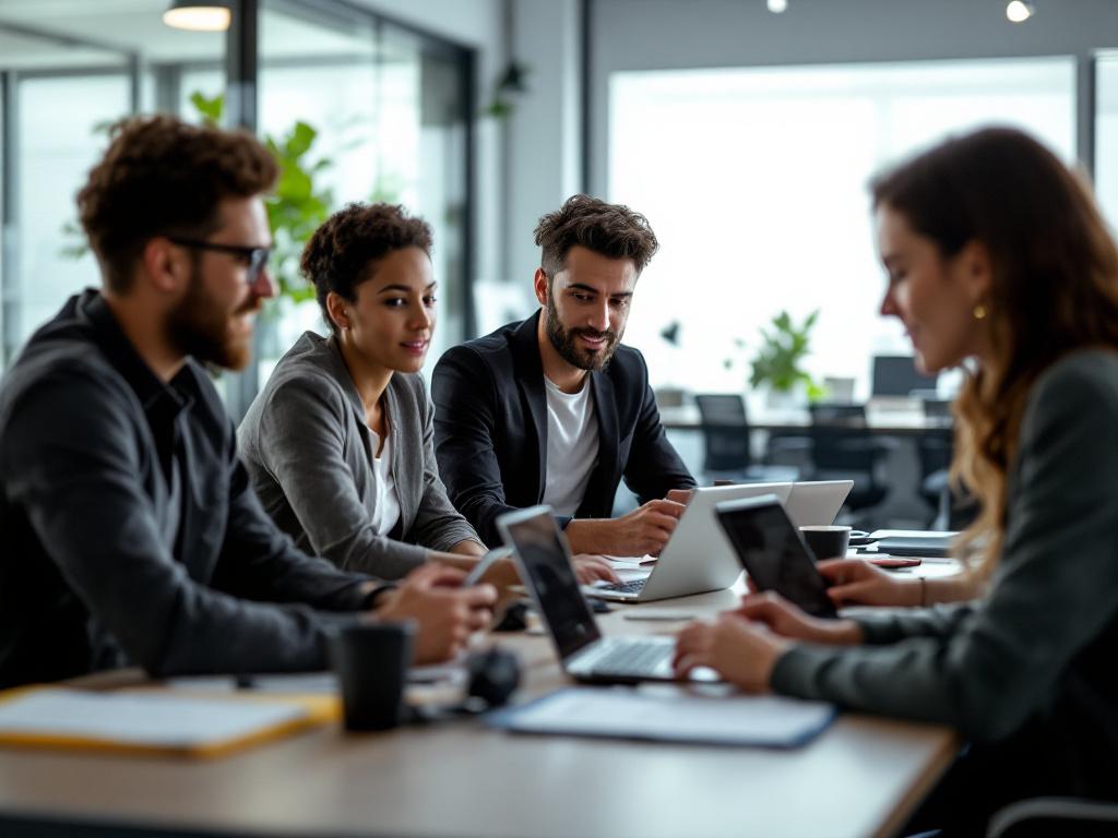 Équipe de développement Symfony travaillant sur une marketplace Sylius