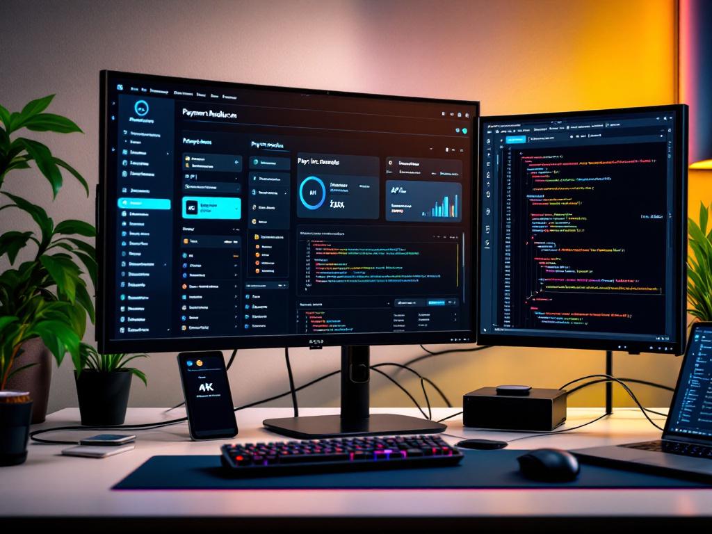Tableau de bord d'intégration technique du paiement fractionné sur plateforme e-commerce