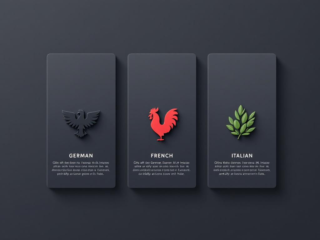 Interface multilingue pour gestion e-commerce trilingue suisse