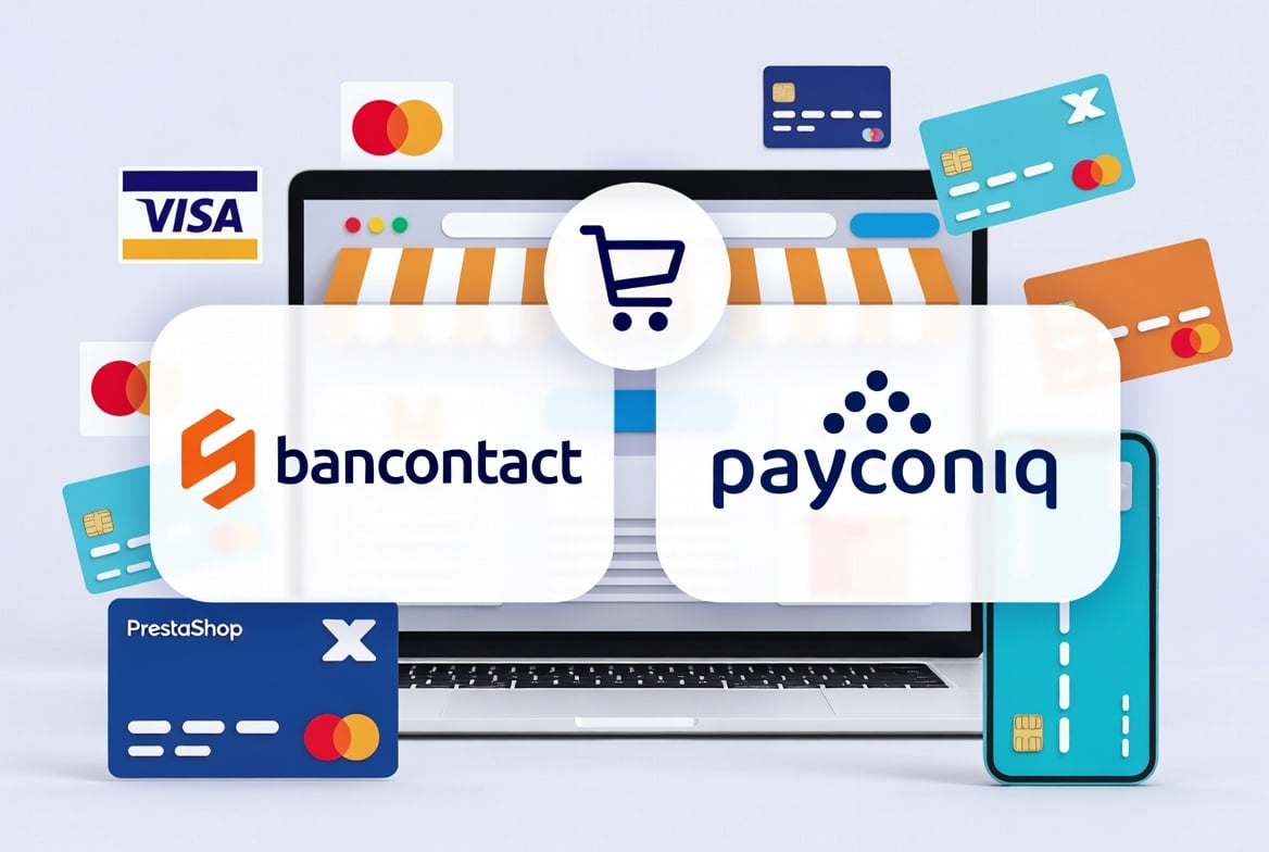 Interface de paiement Bancontact et Payconiq by Bancontact en Belgique