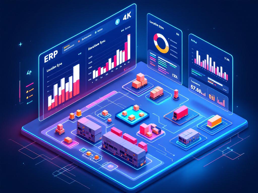 Tableau de bord de synchronisation des stocks en temps réel via ERP