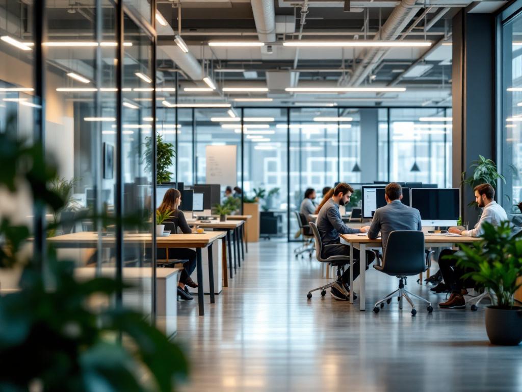 Environnement de travail d'une entreprise fintech française spécialisée dans les APIs bancaires