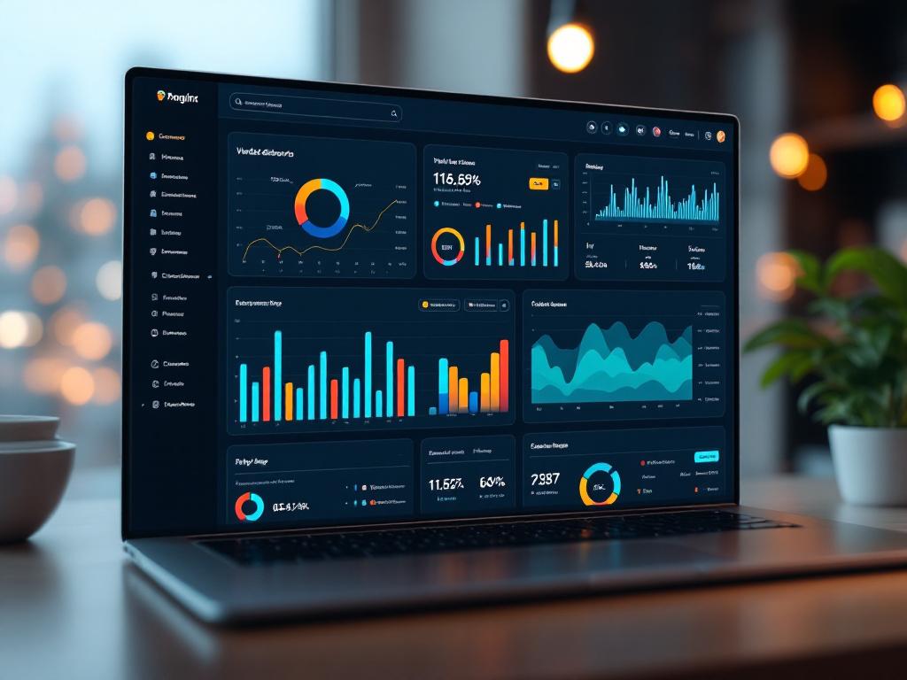Modern-e-commerce-marketplace-platform-interface-multiple-vendor-dashboards-clean-professional-design-automated-workflow-visualization-high-quality-detailed-4k-professional-photography