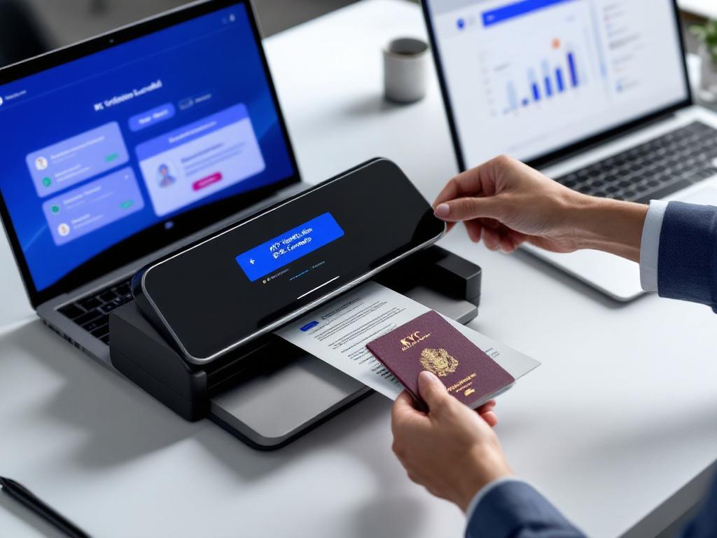 Processus automatisé de vérification d'identité KYC pour marketplace