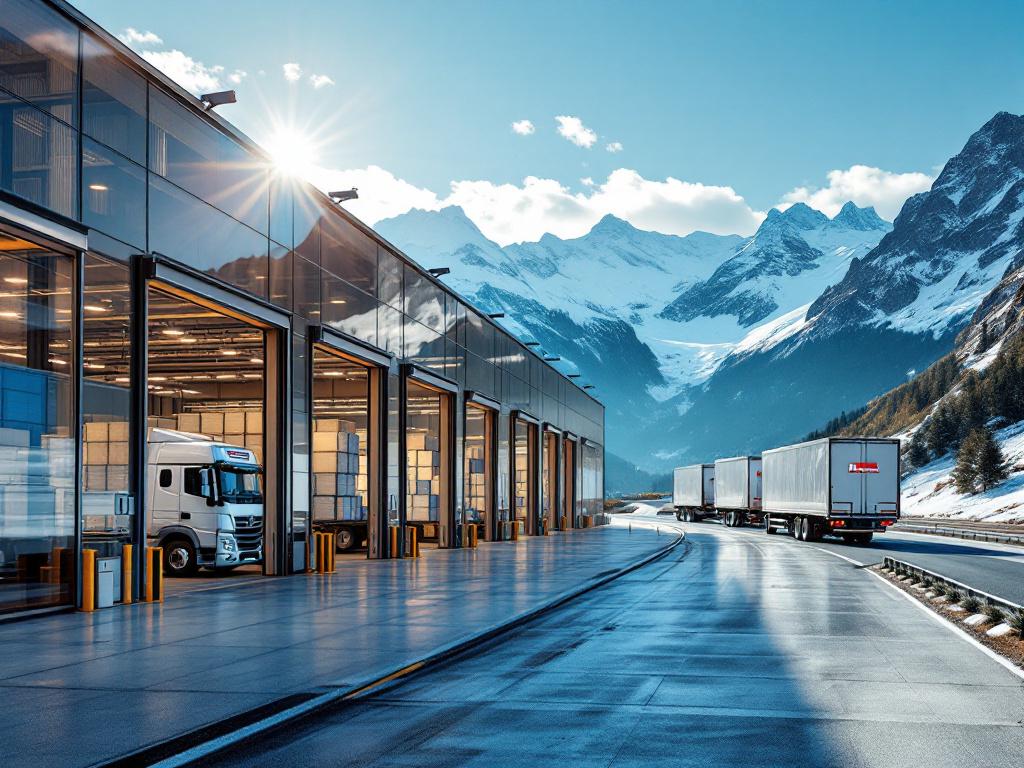 Centre de fulfillment frontalier optimisé Suisse-Union européenne