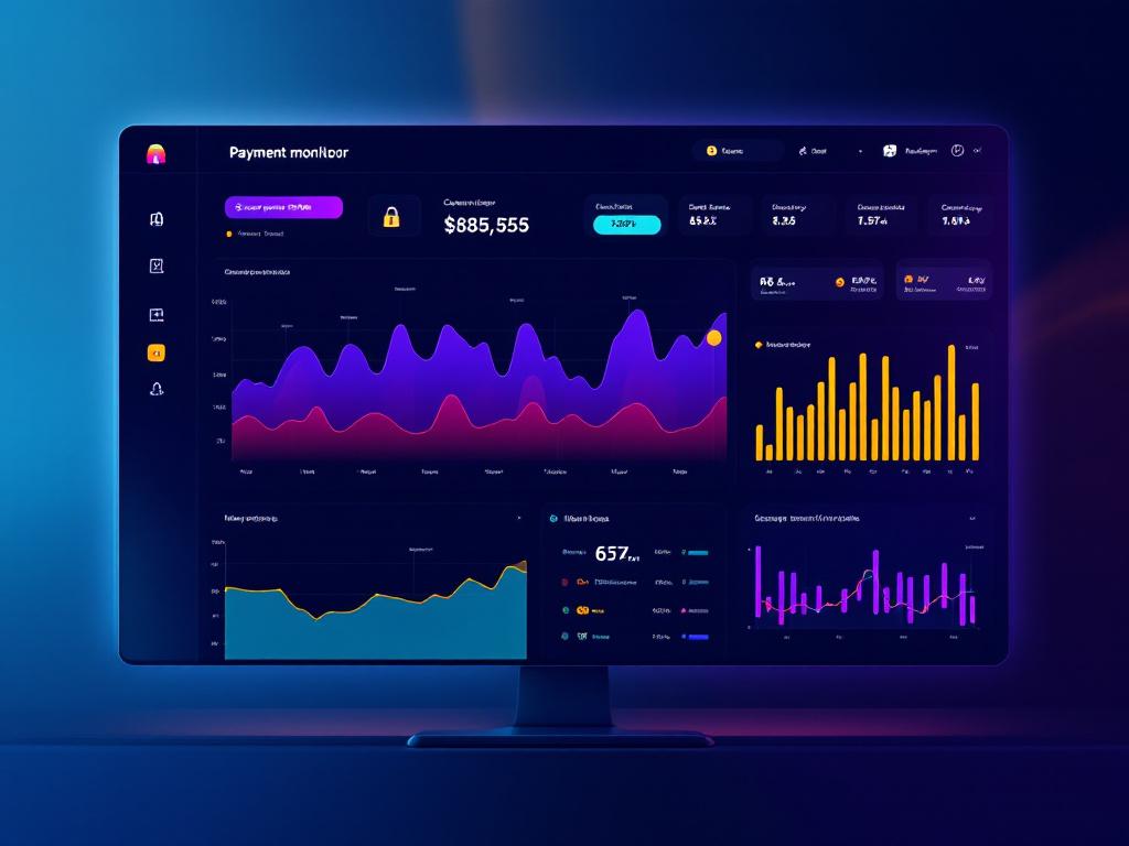 Tableau de bord de monitoring des transactions et conformité réglementaire