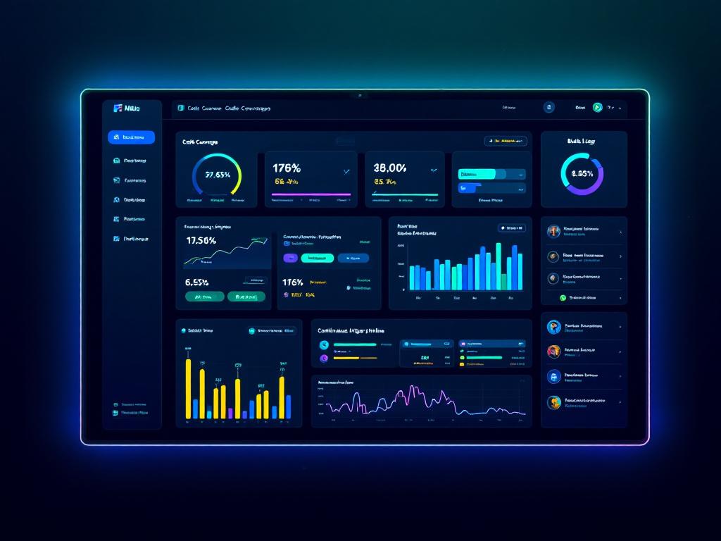 Tableau de bord de tests automatisés et couverture de code