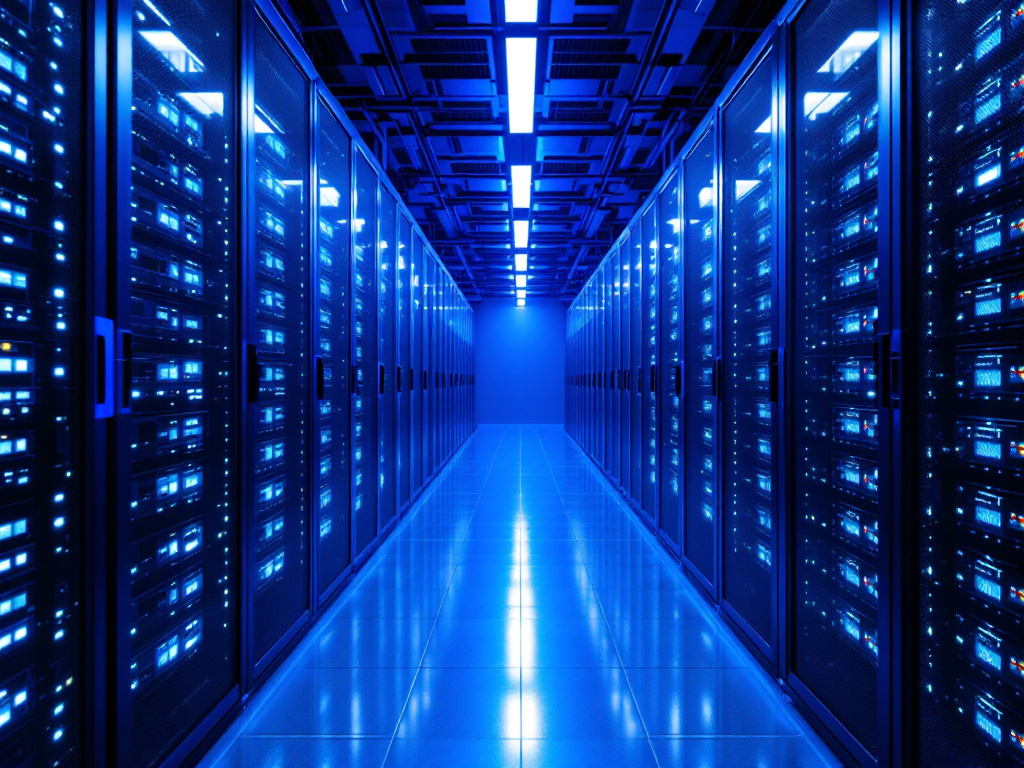 Centre de données cloud européen hébergeant des infrastructures e-commerce