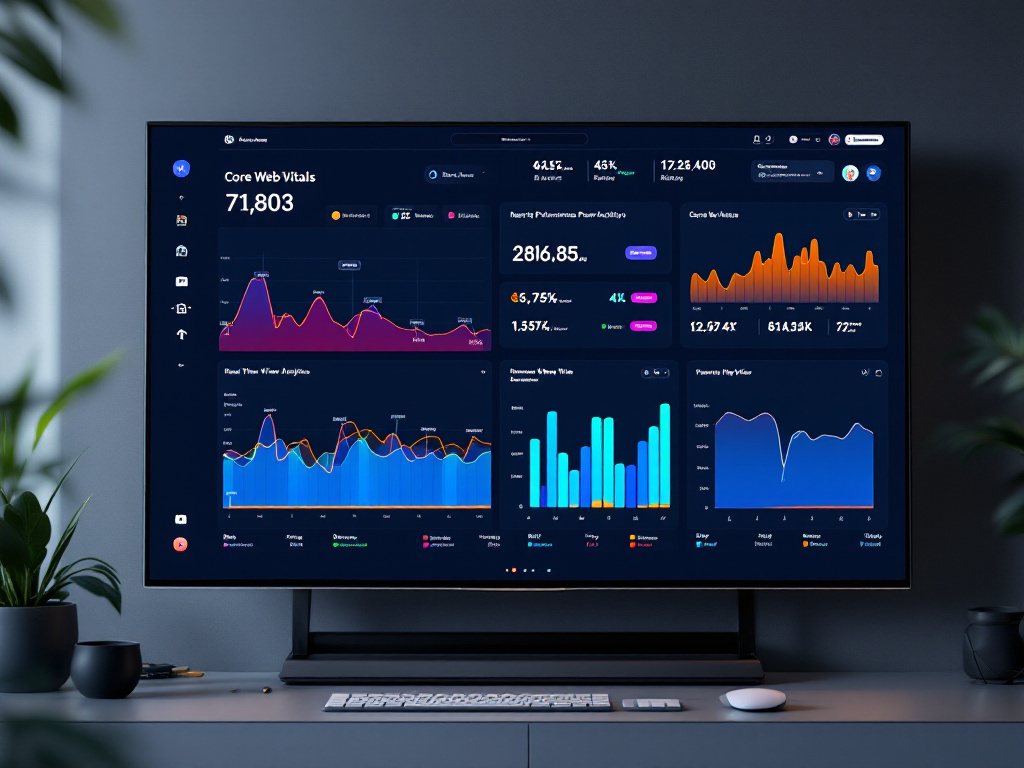 Dashboard de monitoring des performances et Core Web Vitals en temps réel